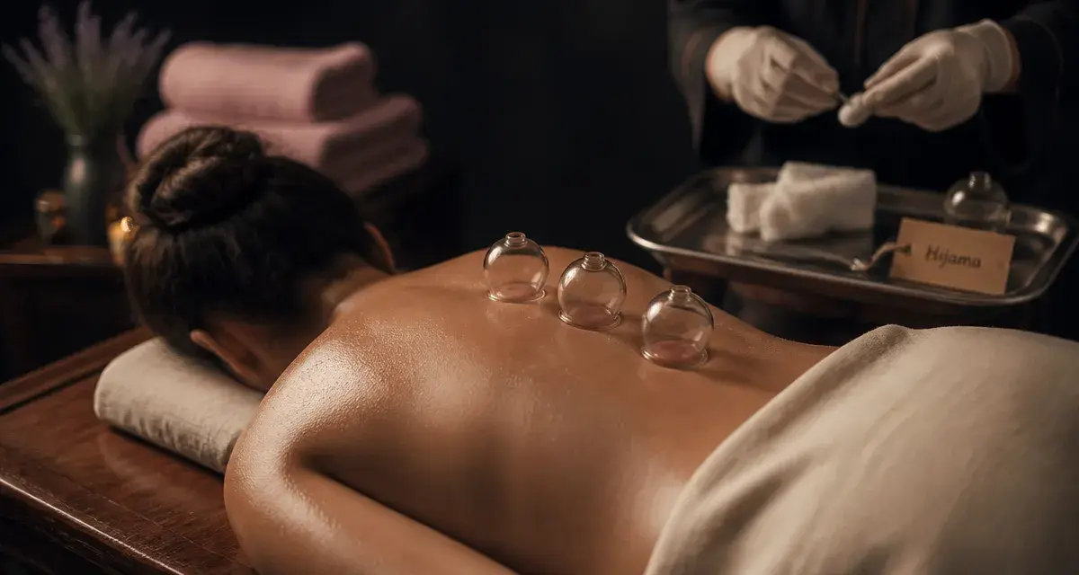 hijama bien être avis : séance hijama sur table