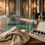 Spa lumineux à Saulx-les-Chartreux, arômes et bien être, serviette en lin et huiles